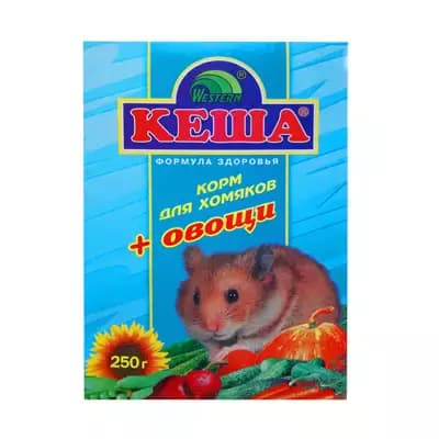 Кеша 250г Корм д/хомяков Овощи